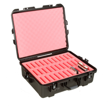 Turtle Valise de transport Turtle Airtight étanche pour disques 3.5" - 33 emplacements