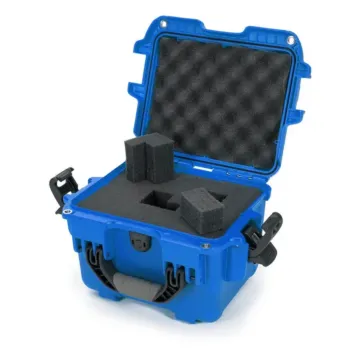 Photo de NANUK™ 908 - Valise de Protection Bleu avec Mousse
