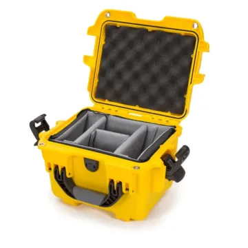 Photo de NANUK™ 908 - Valise de Protection Jaune avec séparateur