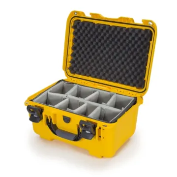 Photo de NANUK™ 918 - Valise de Protection Jaune avec Séparateur