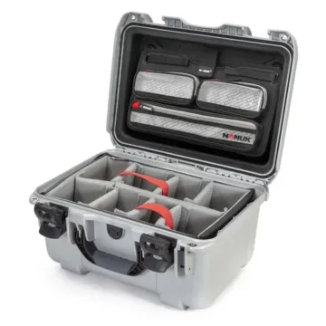 Photo de NANUK™ 918 - Valise de Protection Gris avec Séparateur et Organisateur Kit Photo