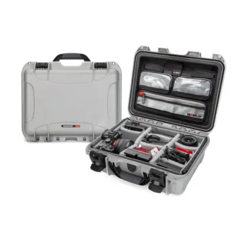Photo de NANUK™ 920 - Valise de Protection Gris avec Séparateur Kit Photo