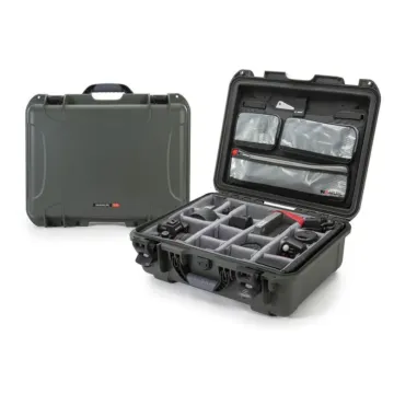 Photo de NANUK™ 930 - Valise de Protection Olive avec Séparateur et Organisateur Kit Photo