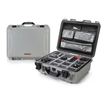 Photo de NANUK™ 930 - Valise de Protection Gris avec Séparateur et Organisateur Kit Photo