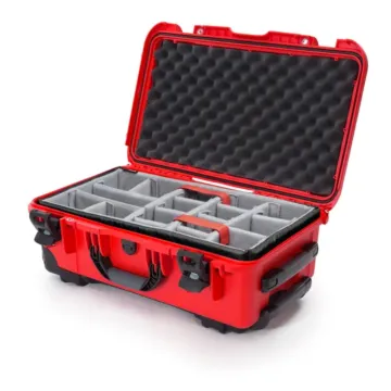 Photo de NANUK™ 935 - Valise de Protection Rouge avec Séparateur