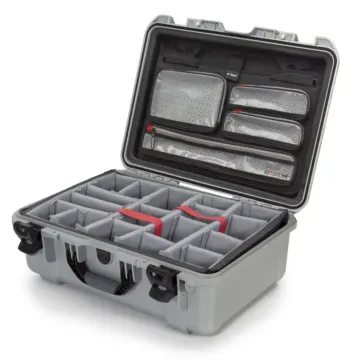 Photo de NANUK™ 940 - Valise de Protection Gris avec Séparateur et Organisateur Kit Photo