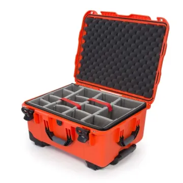 Photo de NANUK™ 950 - Valise de Protection Orange avec Séparateur