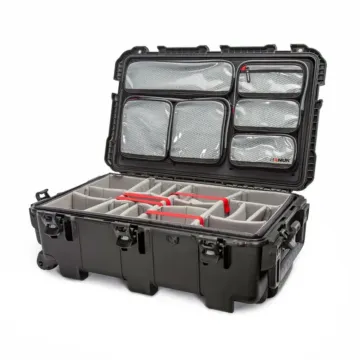 Photo de NANUK™ 962 - Valise de Protection Noire avec Séparateur et Organisateur Kit Photo