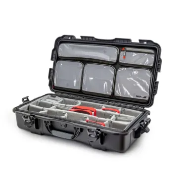 Photo de NANUK™ 980 - Valise de Protection Noire avec Séparateur et Organisateur Kit Photo