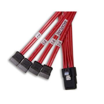 Atto Câble SAS interne SFF-8087 vers 4x SATA longueur 50 centimètres