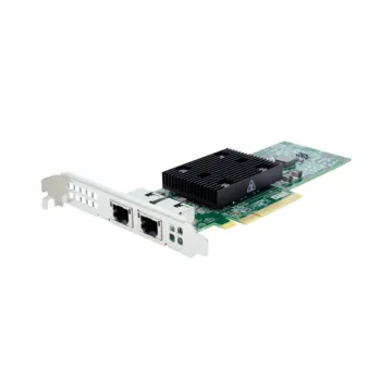 Carte ATTO FFRM-N4T2-000 avec ports RJ-45 BASE-T vue de face