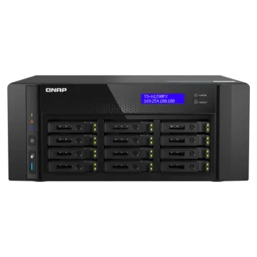 QNAP NAS TS-h1290FX 12 baies 25GbE RAM 128Go