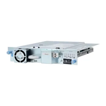 Lecteur Quantum Scalar i3 LTO-9 FC – Port Fibre Channel 8 Gb visible