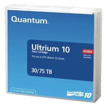 Cartouche Quantum LTO-10 WORM – 30 To Vue 3/4