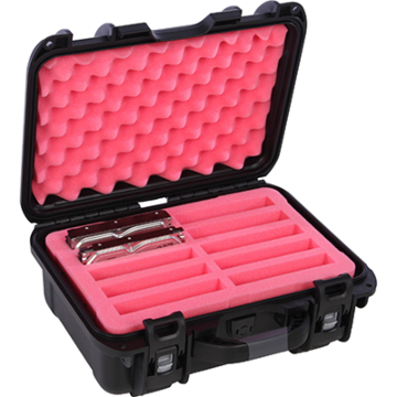 Turtle Valise de transport Turtle Airtight étanche pour disques 3.5" - 10 emplacements