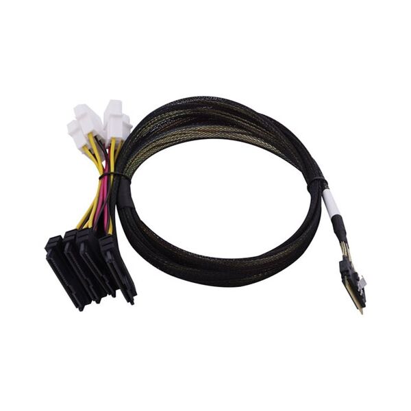 Câble SAS Tri-mode Adaptec ACK-I-SlimSASx8-4SFF-8639x2-U.3-0.8M