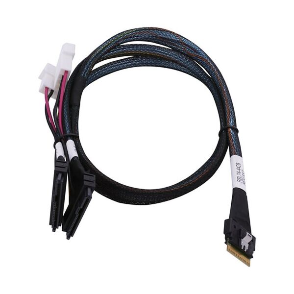 Câble SAS Adaptec ACK-I-SlimSASx8-2SFF-8639x4-U.2-0.8M