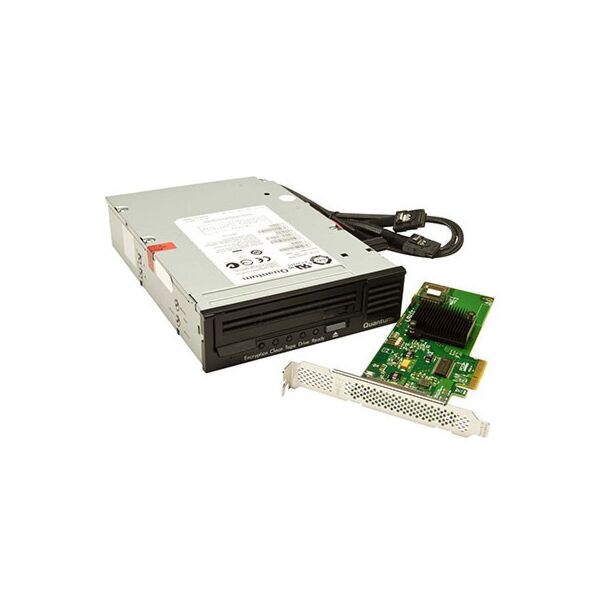 Quantum Lecteur de bande Interne LTO-7 HH SAS avec carte SAS et bandes - TC-L72AN-EZ
