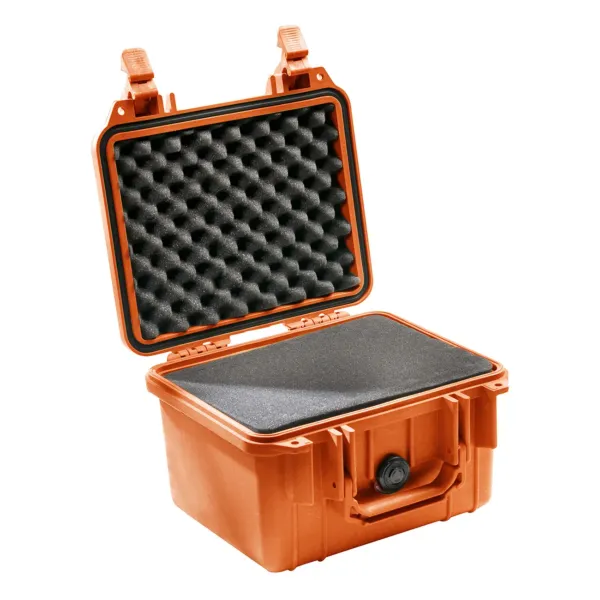 Peli™ 1300 - Valise de transport orange avec insert en mousse