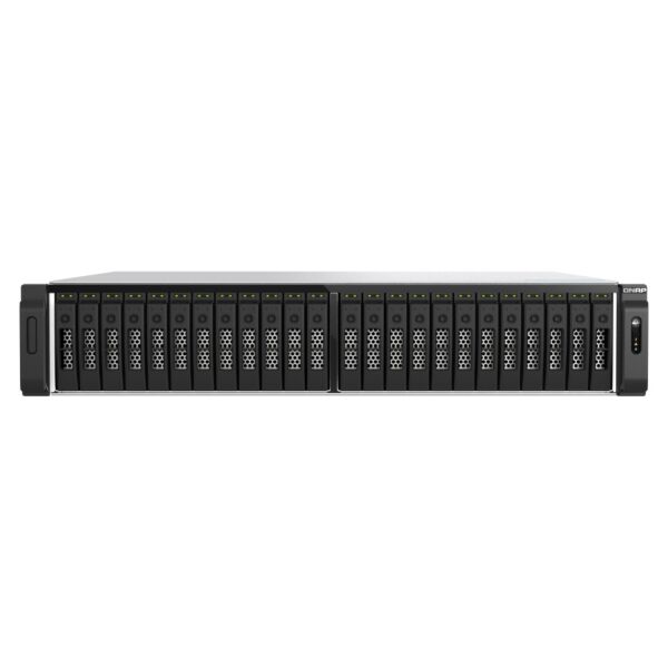 NAS QNAP TS-h3077AFU-R5-32G rack 2U, 30 baies 2.5" SSD SATA